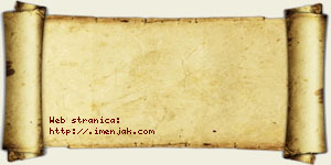 Una Isailović vizit kartica